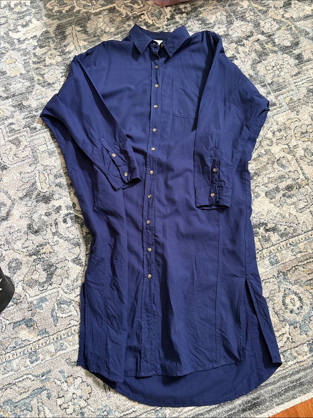 Universal Thread Navy Blue Midi Dress
